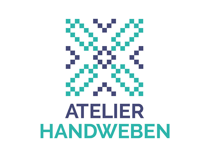 1 logo atelier handweben web